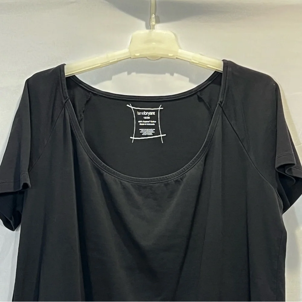 Lane Bryant 2 Pieces Long Sleeve Short Sleeve Shirt Size 18/20 - Picture 9 of 10